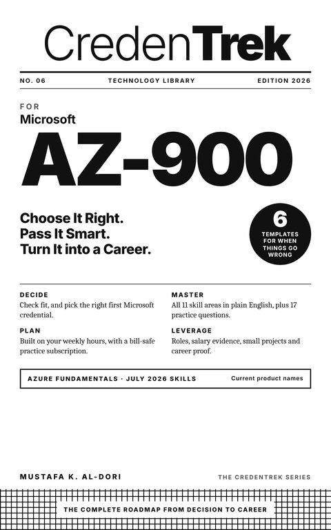 Cover of CredenTrek For Microsoft AZ-900