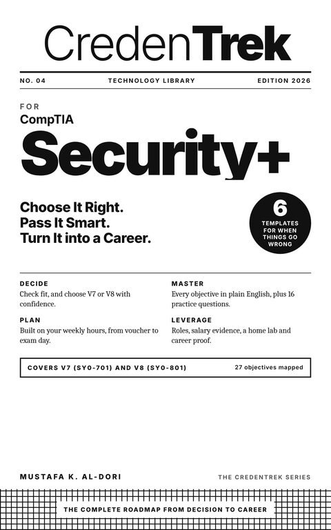 Cover of CredenTrek For CompTIA Security+